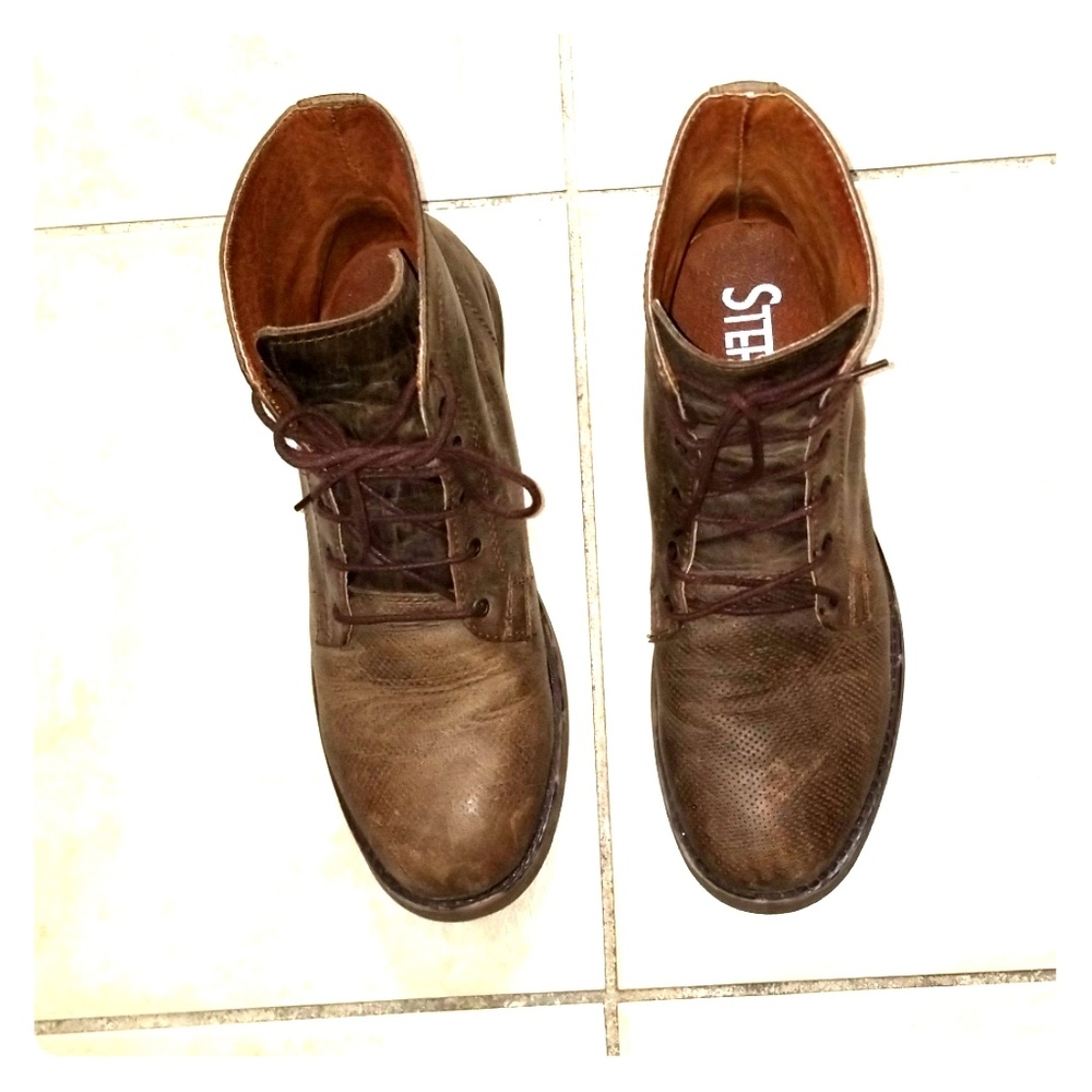 Stefano DiRoma leather boots Men